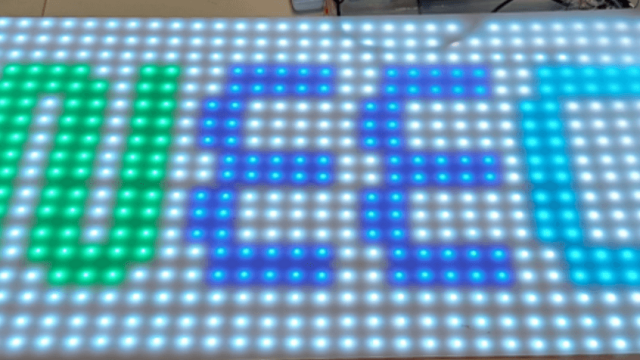 Conhece a Mesa de LEDs do NEEC!