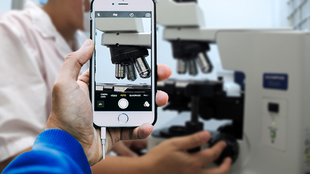Um laboratório à distância de um click!